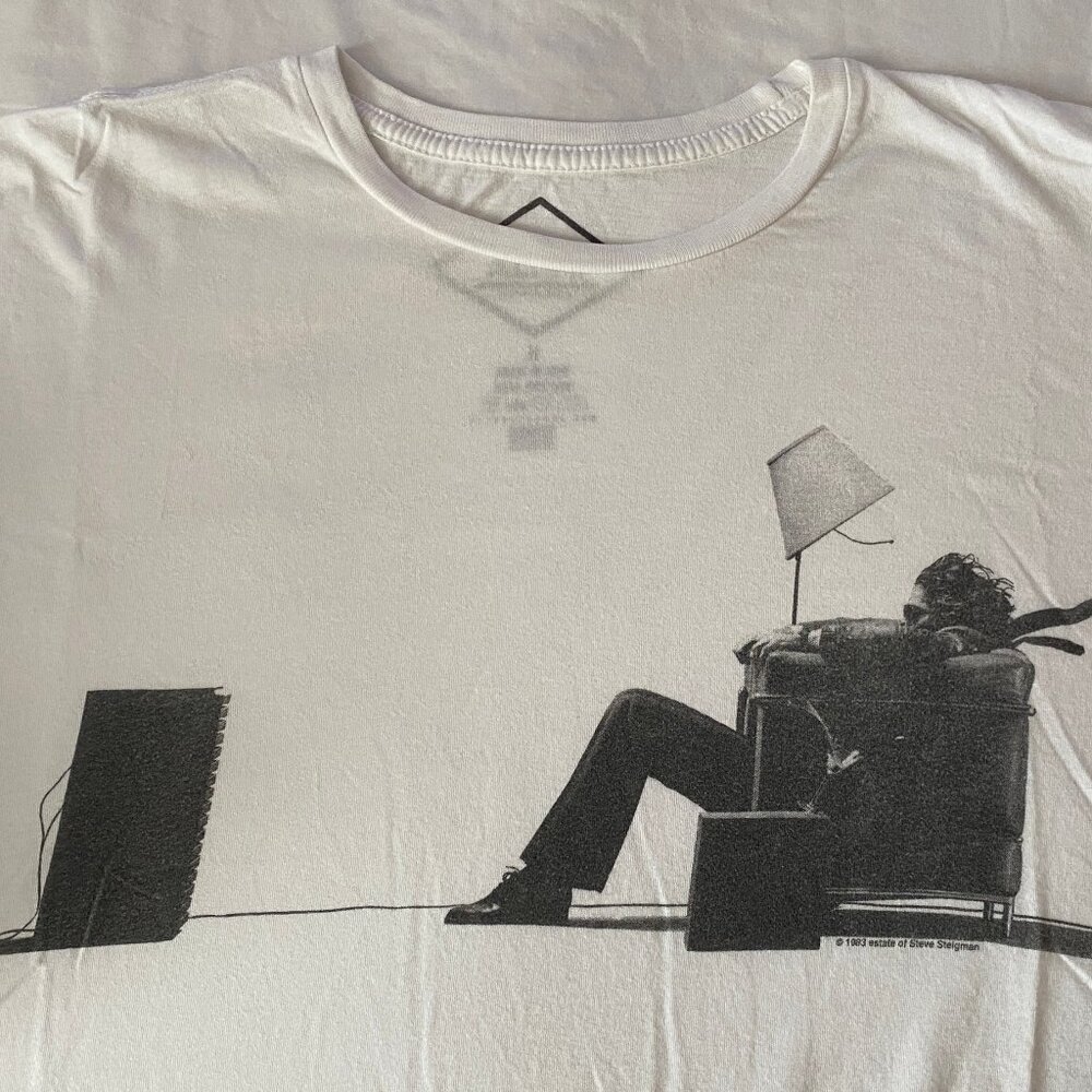 Maxell Cassette Tape inspired - "Blown Away Guy" Altru Apparel T-Shirt - Size M - Picture 2 of 6